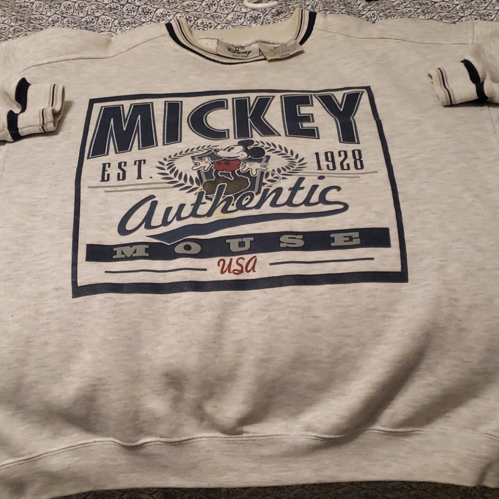 Disney sweatshirt, mickey authentic